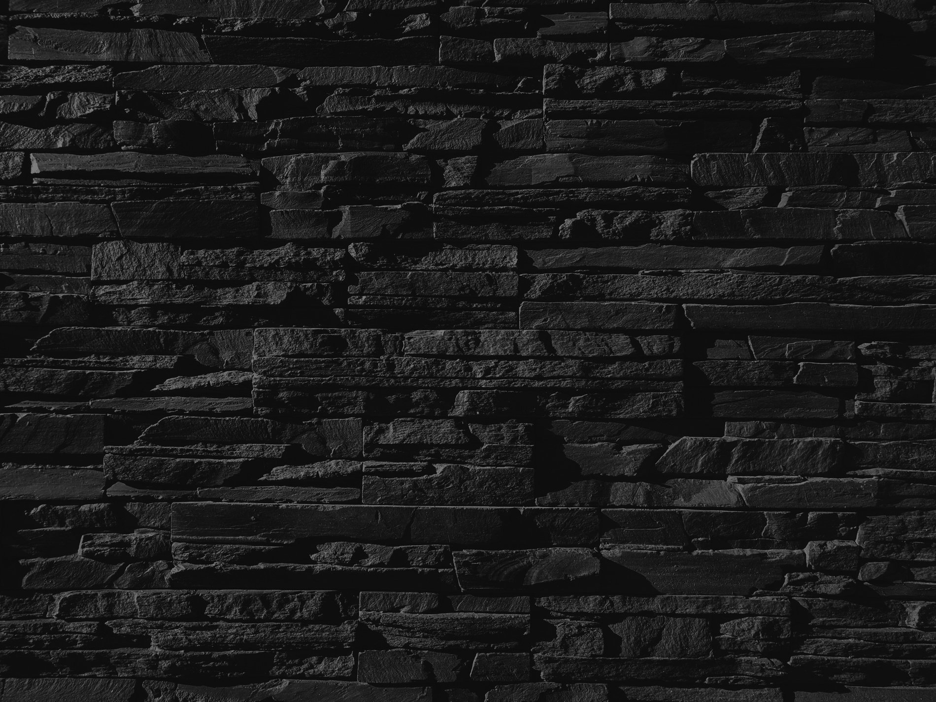 Black Brick Wall 